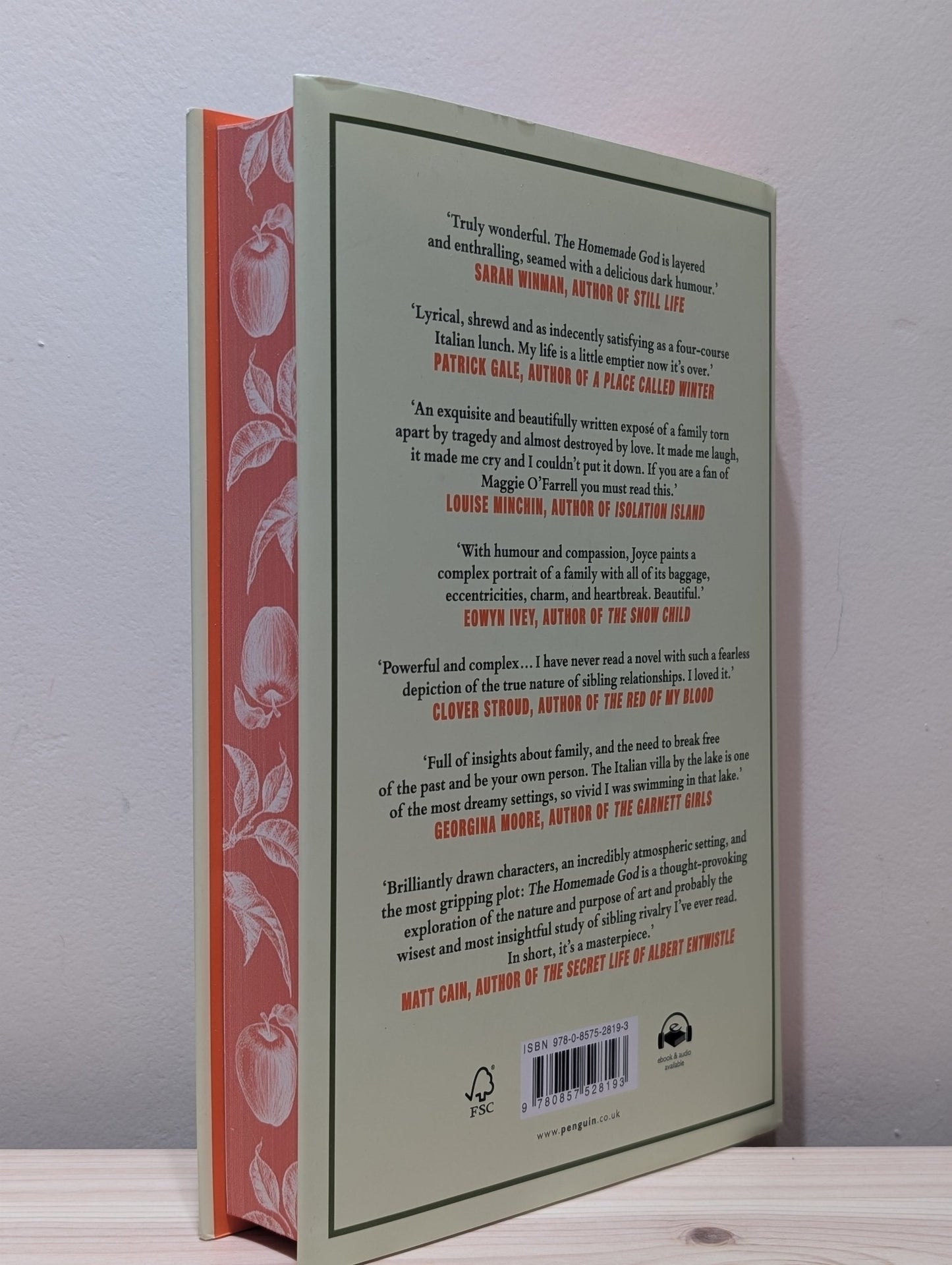 The Homemade God by Rachel Joyce (Signed First Edition with sprayed edges) - Fialta Books