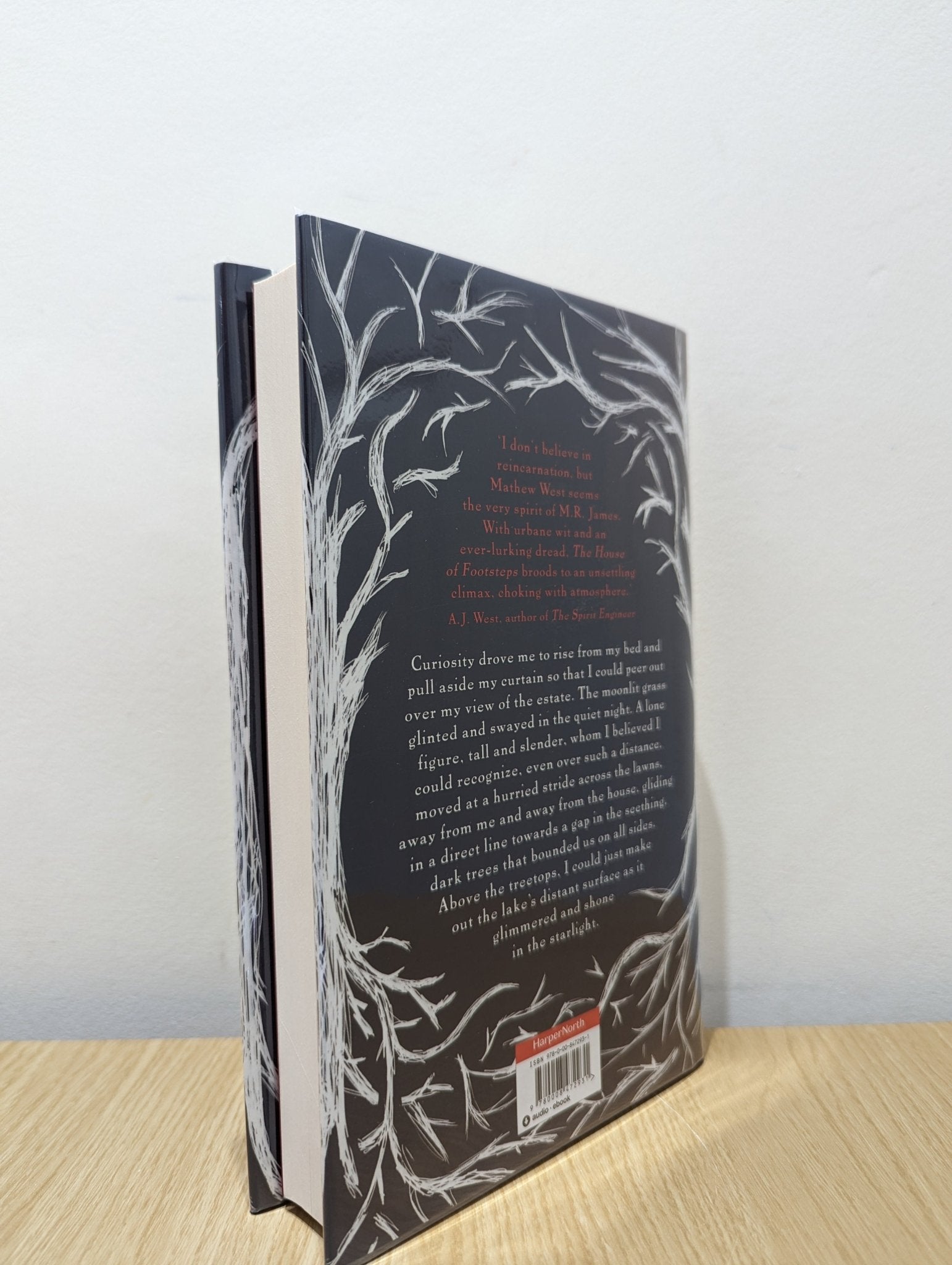 The House of Footsteps by Mathew West (Signed Lined First Edition) - Fialta Books