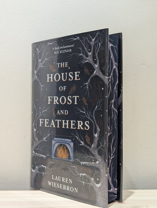 The House of Frost and Feathers by Lauren Wiesebron (Signed Numbered First Edition with sprayed edges) - Fialta Books