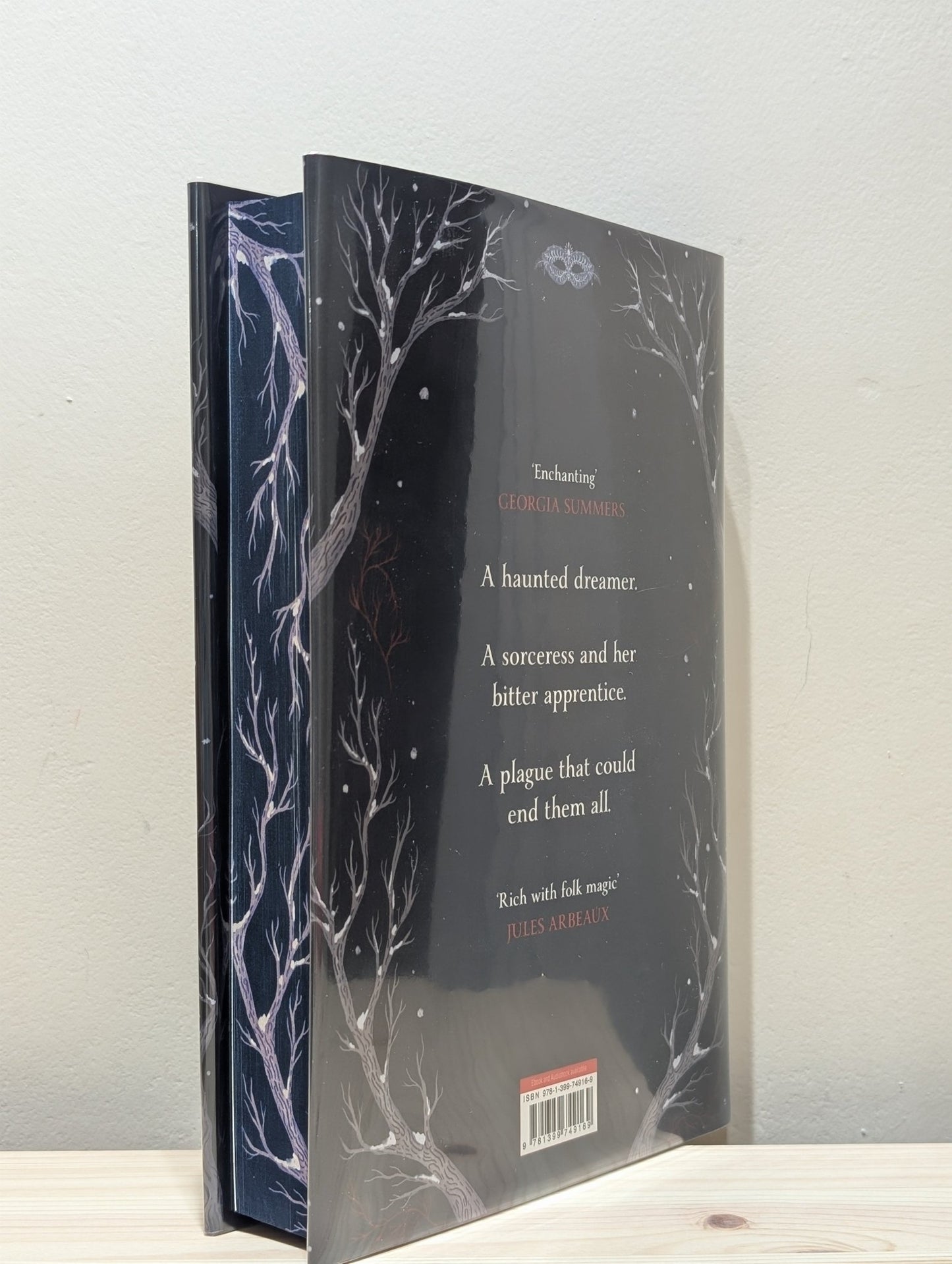 The House of Frost and Feathers by Lauren Wiesebron (Signed Numbered First Edition with sprayed edges) - Fialta Books
