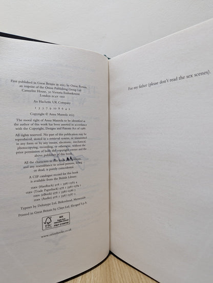 The House of Whispers by Anna Mazzola (Signed First Edition with sprayed edges) - Fialta Books