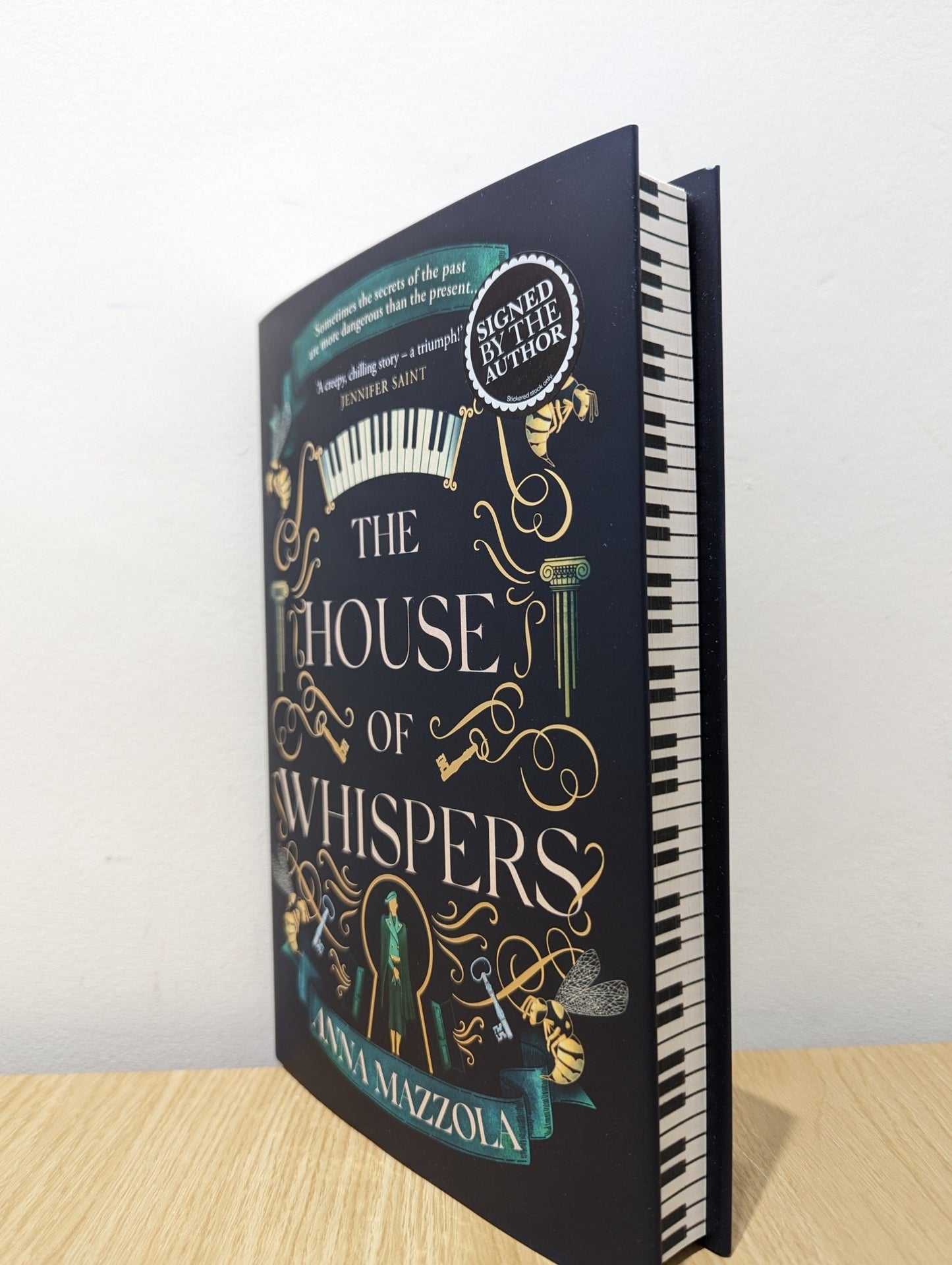 The House of Whispers by Anna Mazzola (Signed First Edition with sprayed edges) - Fialta Books