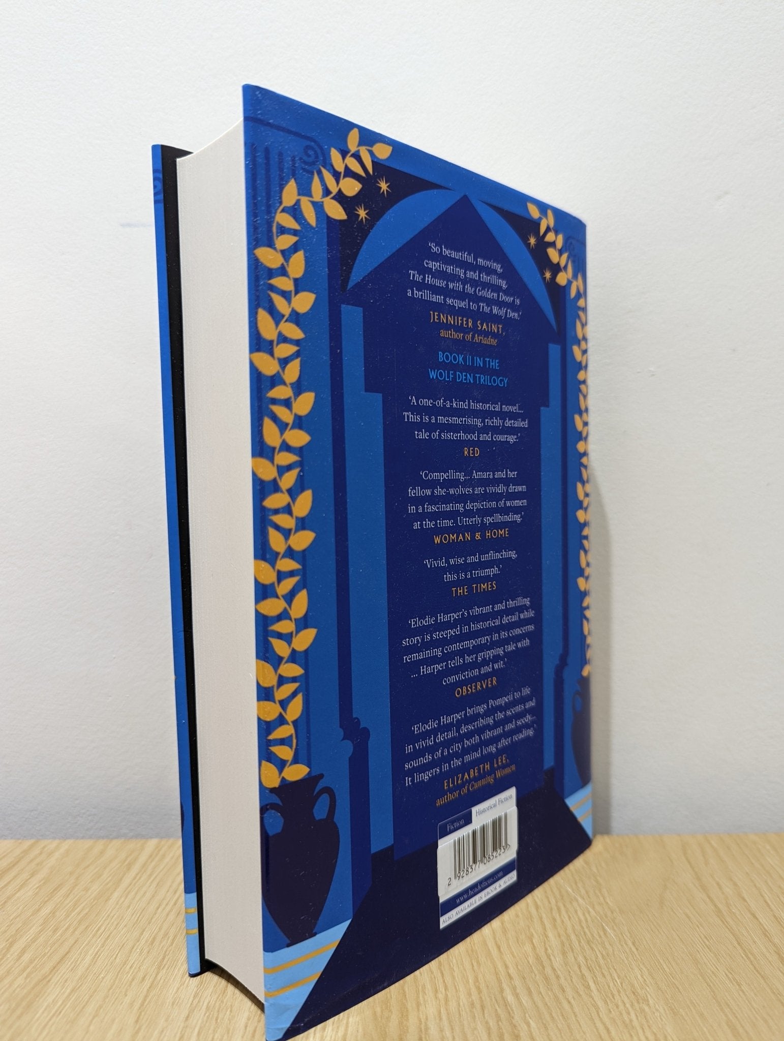 The House with the Golden Door by Elodie Harper (Signed First Edition) - Fialta Books