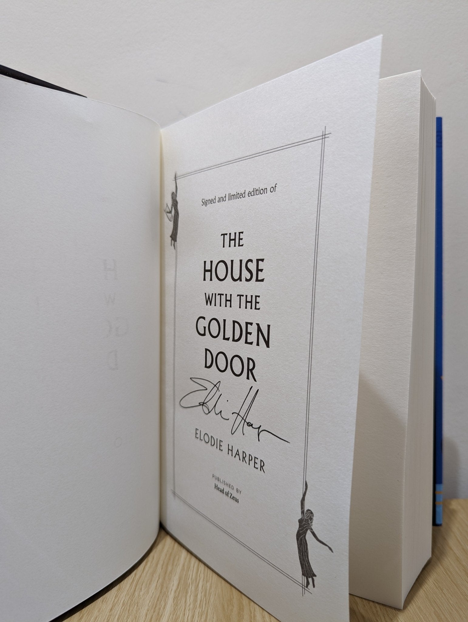 The House with the Golden Door by Elodie Harper (Signed First Edition) - Fialta Books