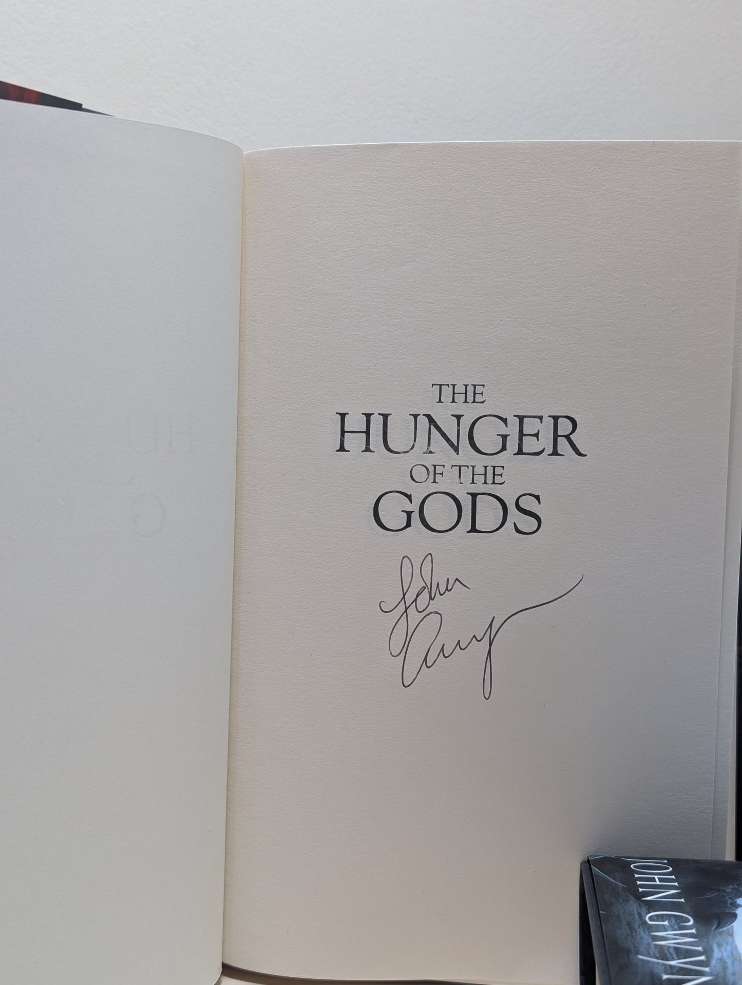 The Hunger of the Gods by John Gwynne (Signed First Edition) - Fialta Books