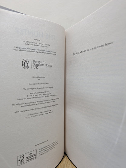 The Hunter by Tana French (Signed First Edition) - Fialta Books