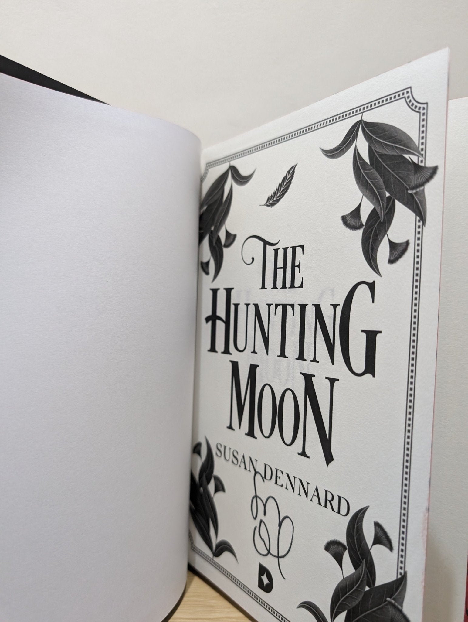 The Hunting Moon by Susan Dennard (Signed First Edition with sprayed edges) - Fialta Books