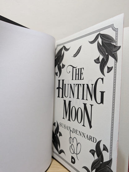 The Hunting Moon by Susan Dennard (Signed First Edition with sprayed edges) - Fialta Books