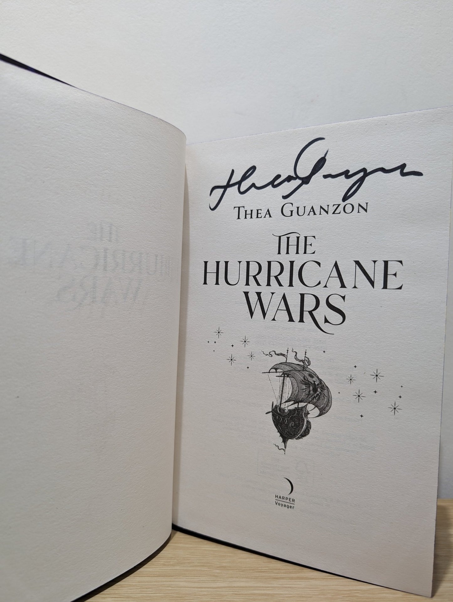 The Hurricane Wars: Book 1 by Thea Guanzon (Signed First Edition with sprayed edges) - Fialta Books