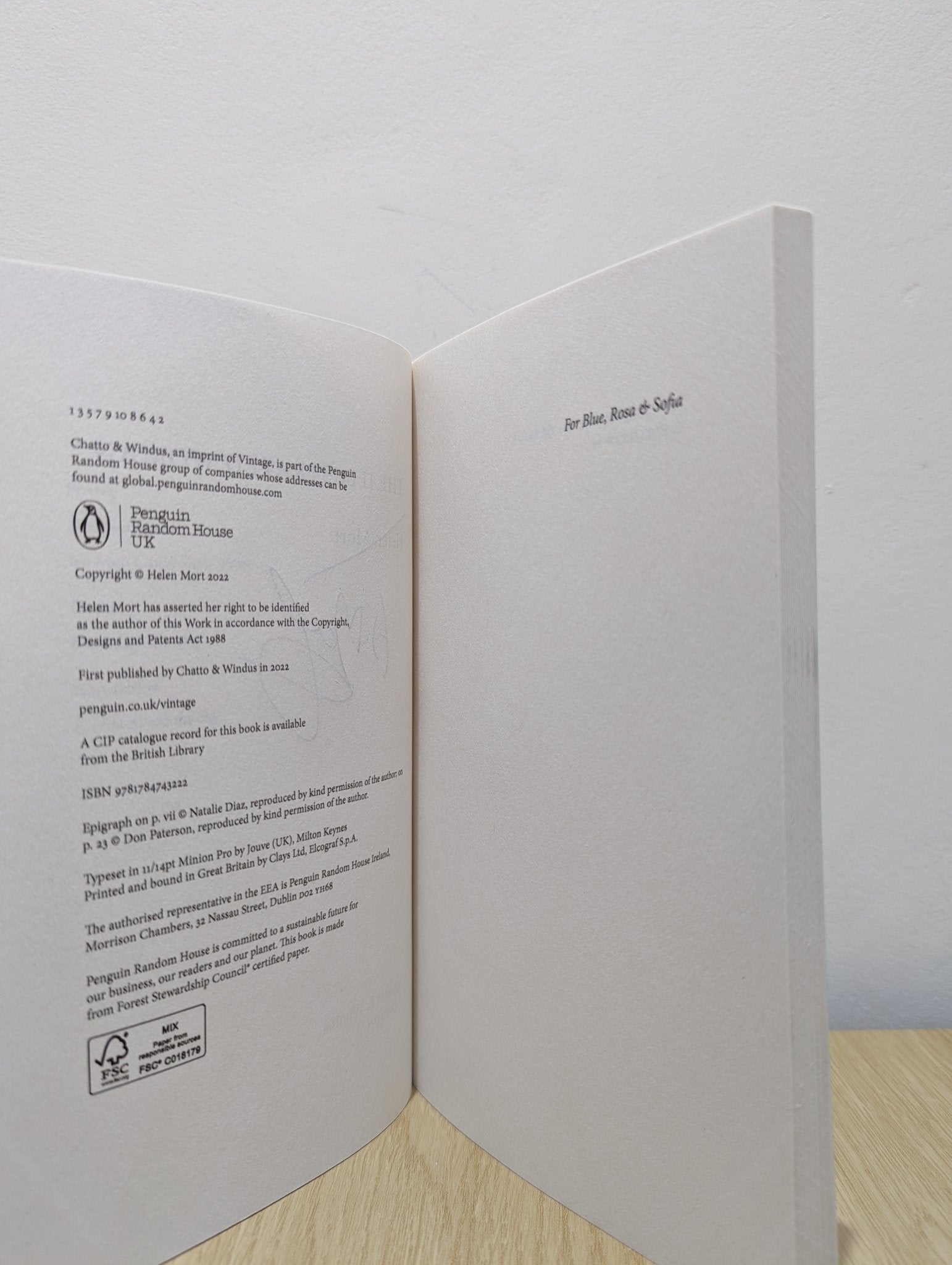 The Illustrated Woman by Helen Mort (Signed First Edition) - Fialta Books