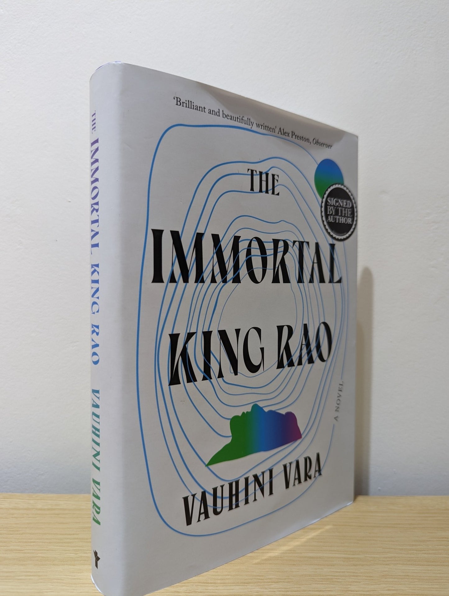 The Immortal King Rao by Vauhini Vara (Signed First Edition) - Fialta Books