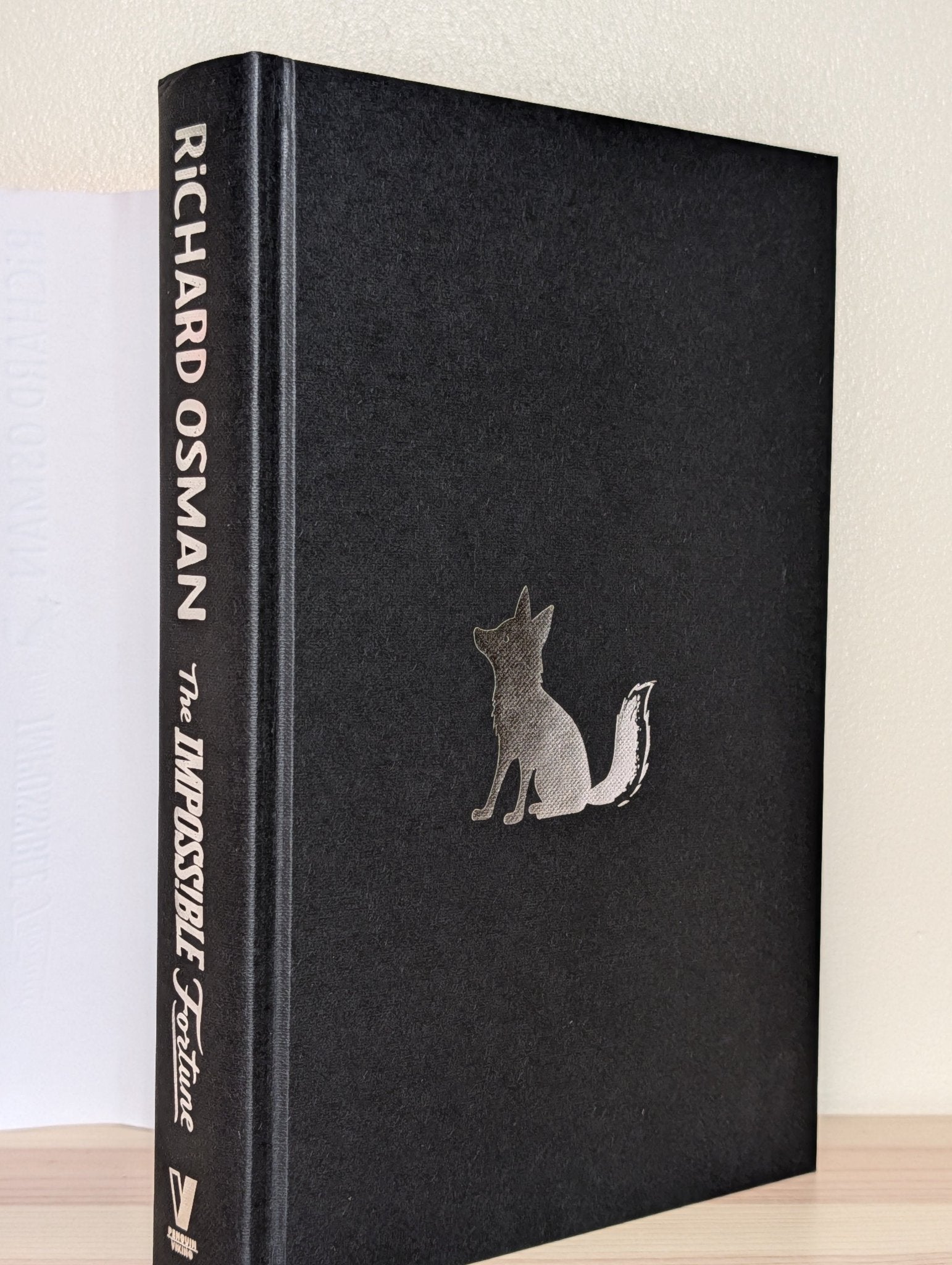 The Impossible Fortune by Richard Osman (Signed First Edition with sprayed fox edges) - Fialta Books