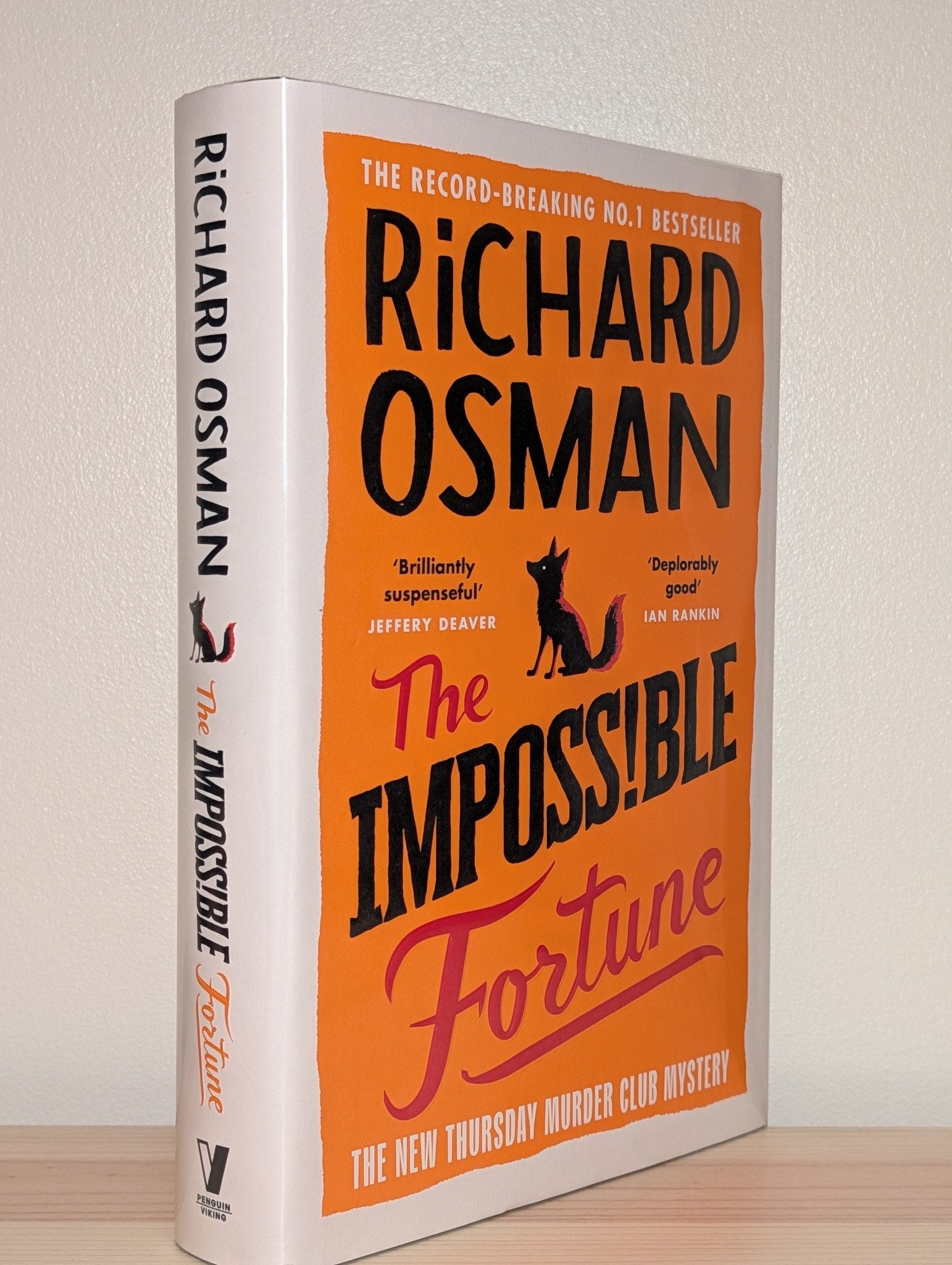 The Impossible Fortune by Richard Osman (Signed Numbered First Edition) - Fialta Books