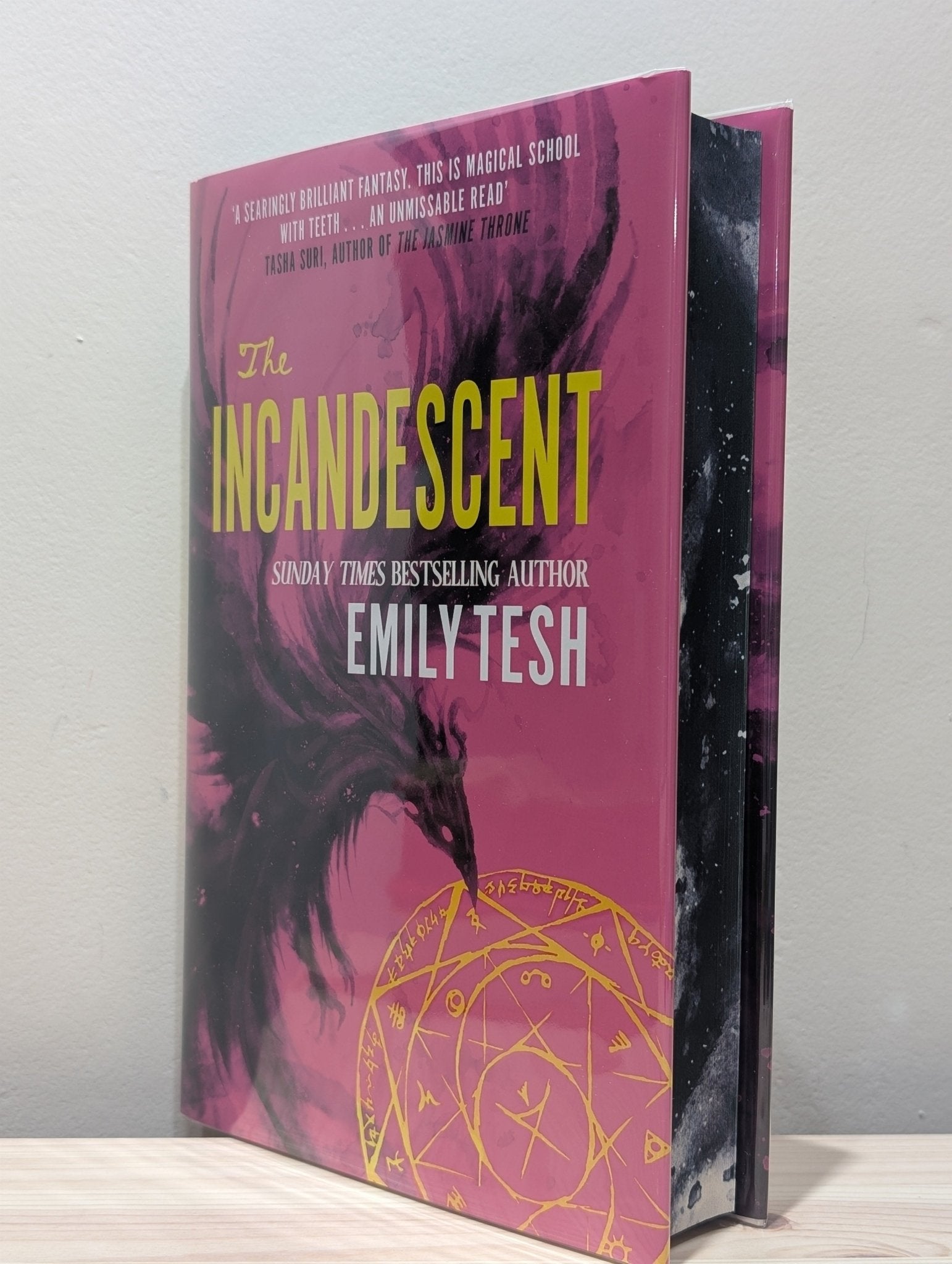 The Incandescent by Emily Tesh (Signed Numbered First Edition with sprayed edges) - Fialta Books