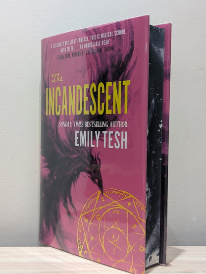 The Incandescent by Emily Tesh (Signed Numbered First Edition with sprayed edges) - Fialta Books