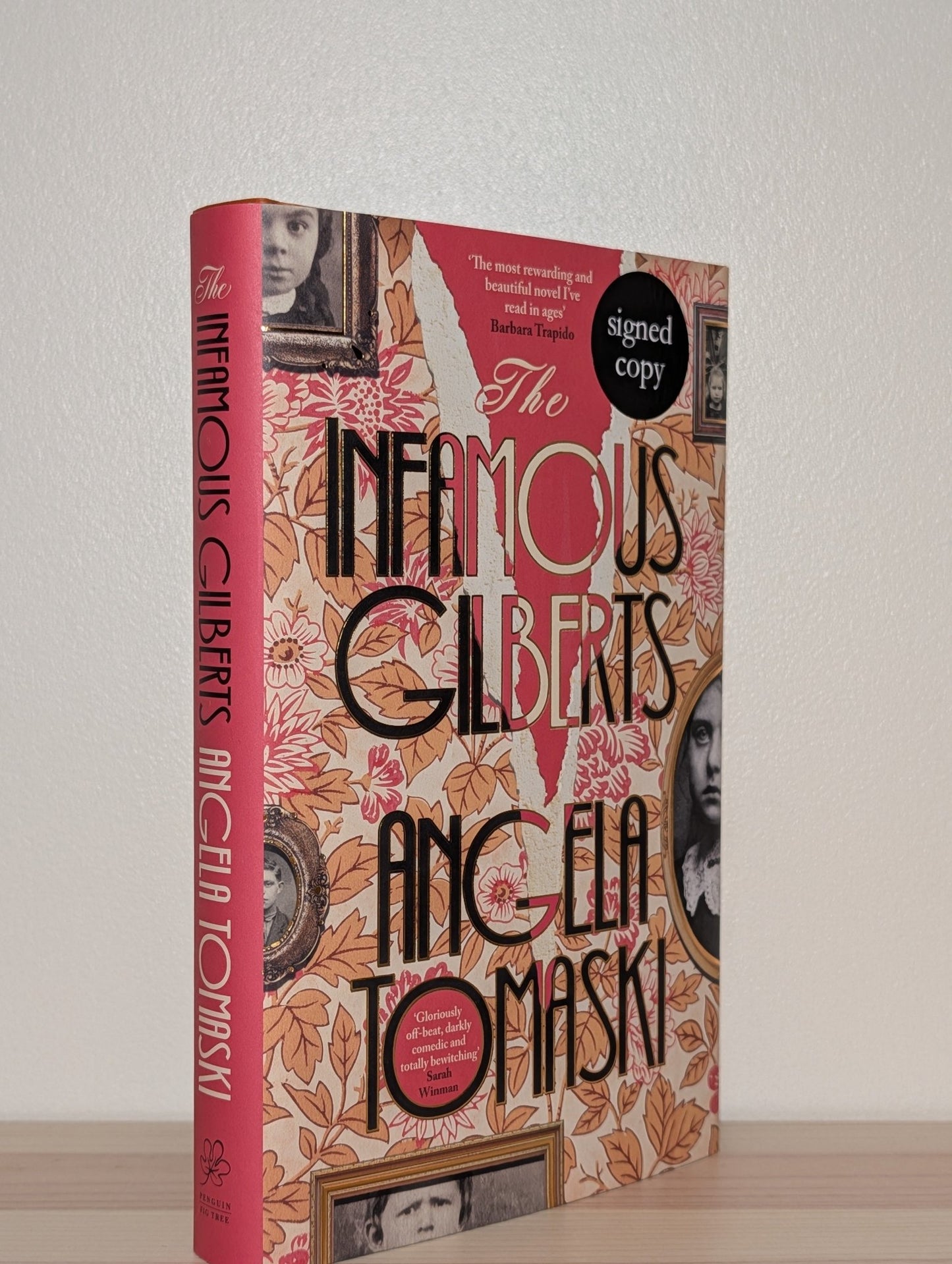 The Infamous Gilberts by Angela Tomaski (Signed First Edition) - Fialta Books