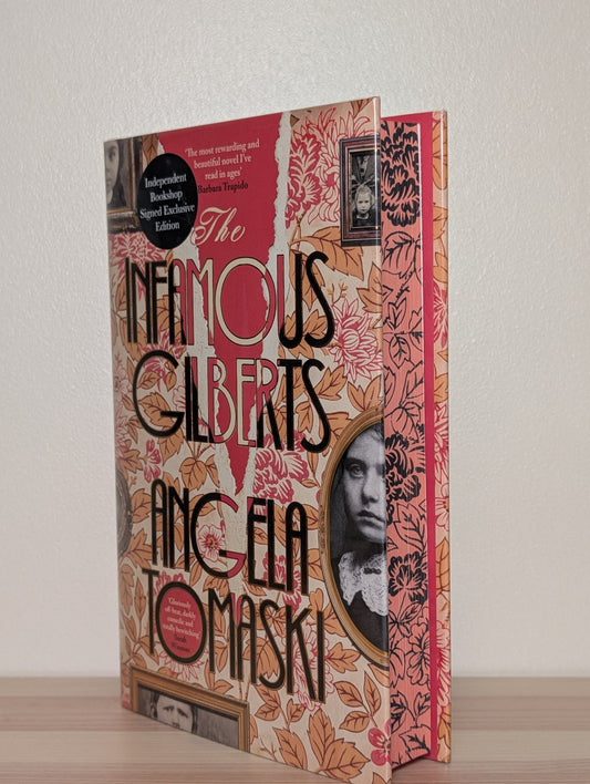 The Infamous Gilberts by Angela Tomaski (Signed First Edition with sprayed edges) - Fialta Books