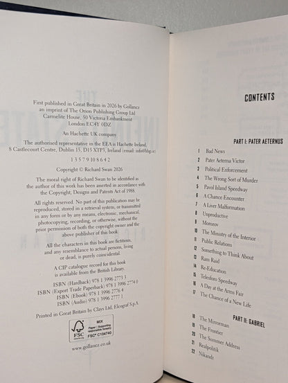 The Infinite State by Richard Swan (Signed First Edition with sprayed edges) - Fialta Books