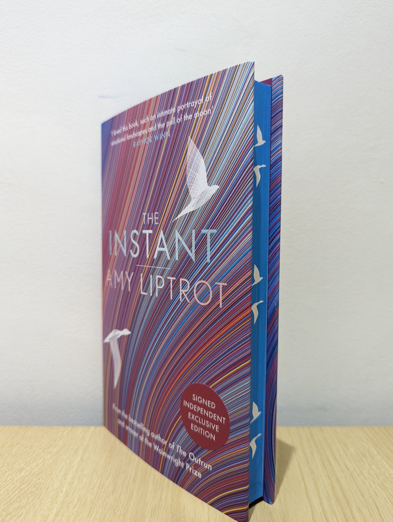 The Instant by Amy Liptrot (Signed First Edition with sprayed edges ...