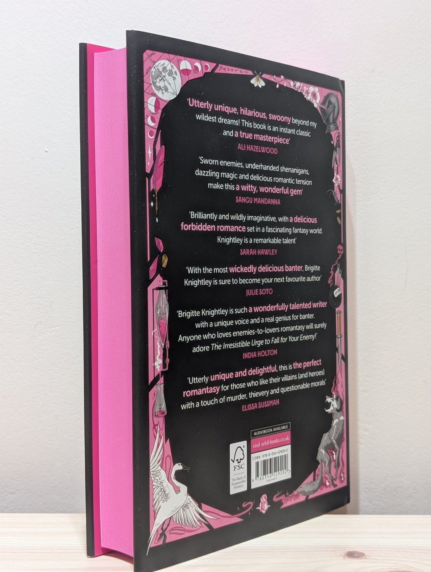 The Irresistible Urge to Fall For Your Enemy by Brigitte Knightley (Signed First Edition with sprayed edges) - Fialta Books