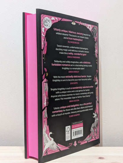 The Irresistible Urge to Fall For Your Enemy by Brigitte Knightley (Signed First Edition with sprayed edges) - Fialta Books