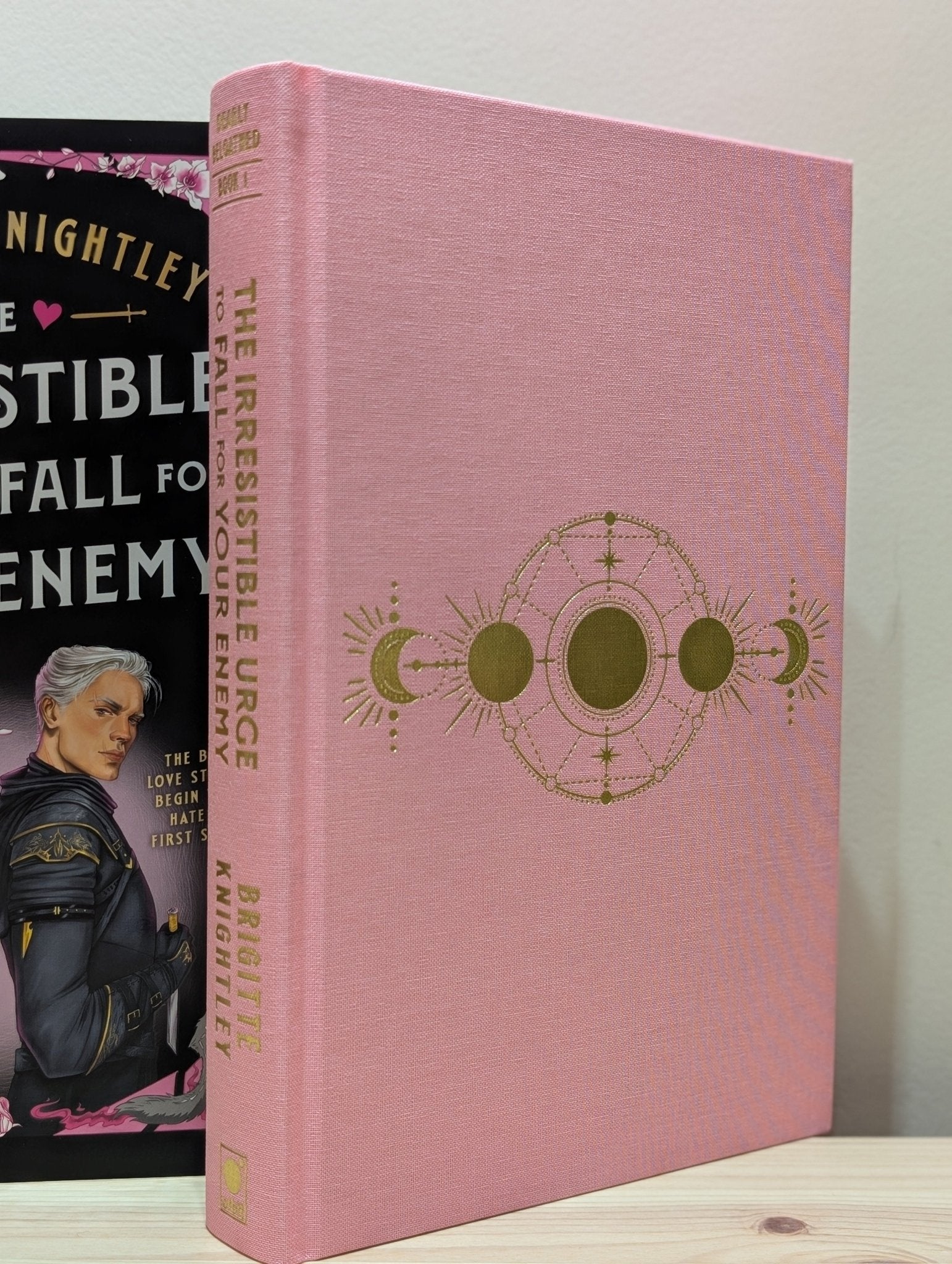 The Irresistible Urge to Fall For Your Enemy by Brigitte Knightley (Signed First Edition with sprayed edges) - Fialta Books