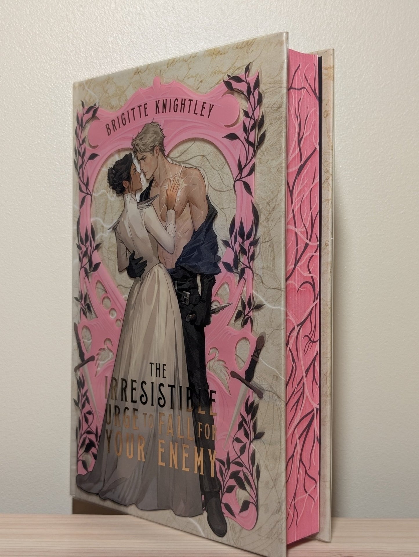 The Irresistible Urge to Fall For Your Enemy by Brigitte Knightley (Signed Special Edition with sprayed edges) - Fialta Books