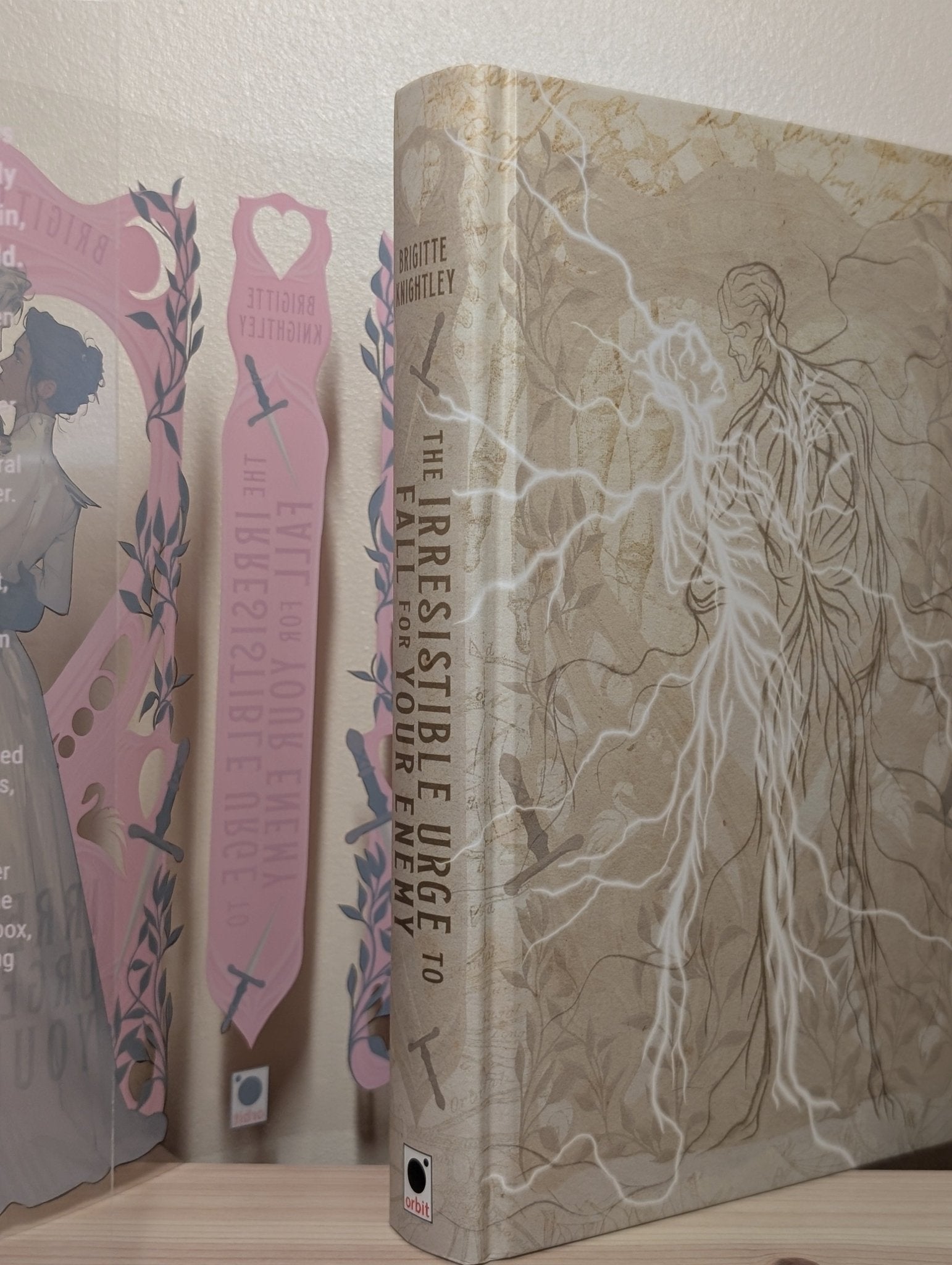 The Irresistible Urge to Fall For Your Enemy by Brigitte Knightley (Signed Special Edition with sprayed edges) - Fialta Books