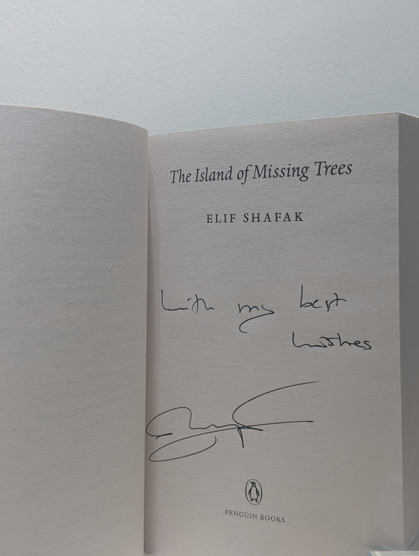 The Island of Missing Trees by Elif Shafak (Signed) - Fialta Books