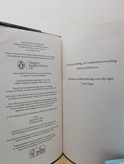 The Island of Mists and Miracles by Victoria Mas (Signed First Edition with sprayed edges) - Fialta Books