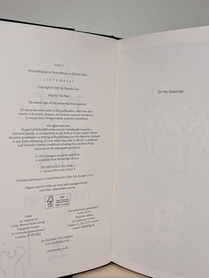 The Isle in the Silver Sea by Tasha Suri (Signed First Edition) - Fialta Books