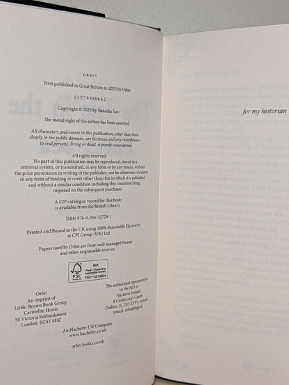 The Isle in the Silver Sea by Tasha Suri (Signed Special Edition) - Fialta Books