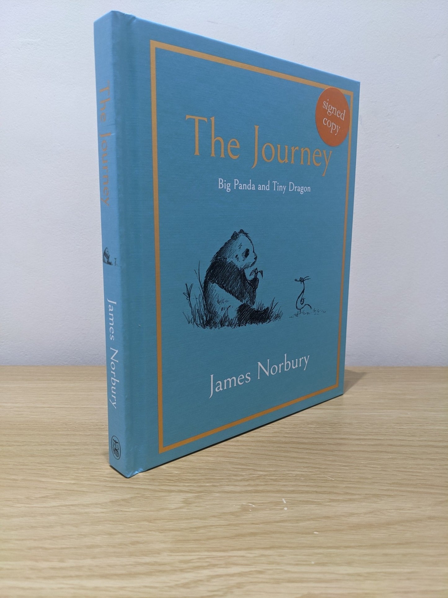 The Journey: A Big Panda and Tiny Dragon Adventure by James Norbury (Signed First Edition) - Fialta Books