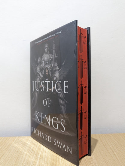 The Justice of Kings by Richard Swan (Signed First Edition with sprayed edges) - Fialta Books