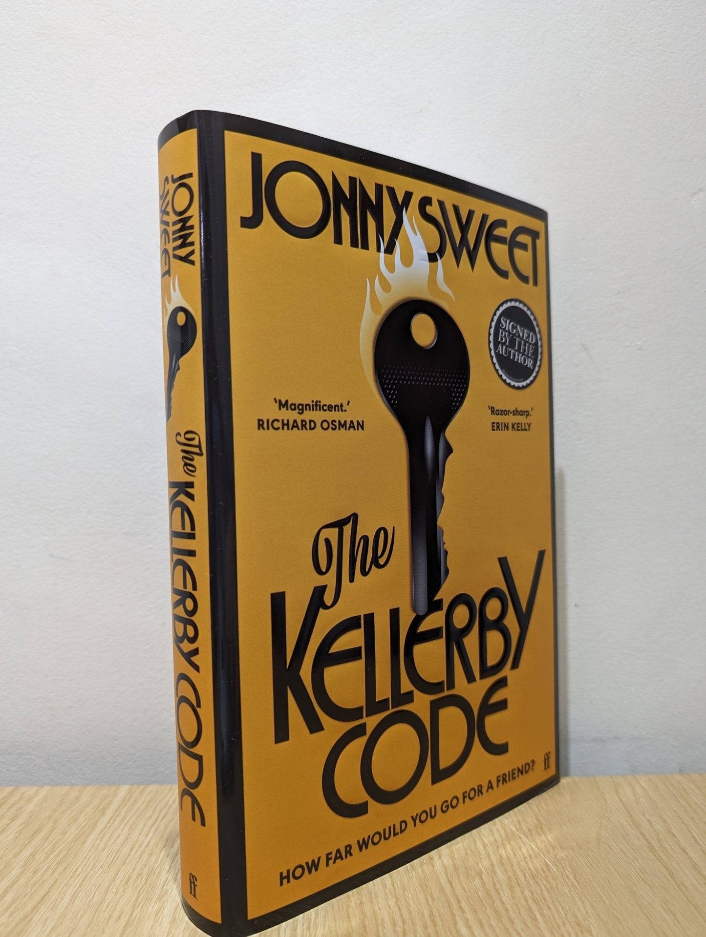 The Kellerby Code by Jonny Sweet (Signed First Edition) - Fialta Books