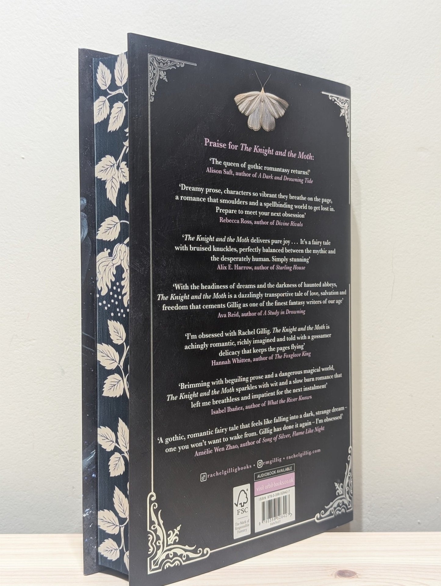 The Knight and the Moth by Rachel Gillig (First Edition with sprayed edges) - Fialta Books