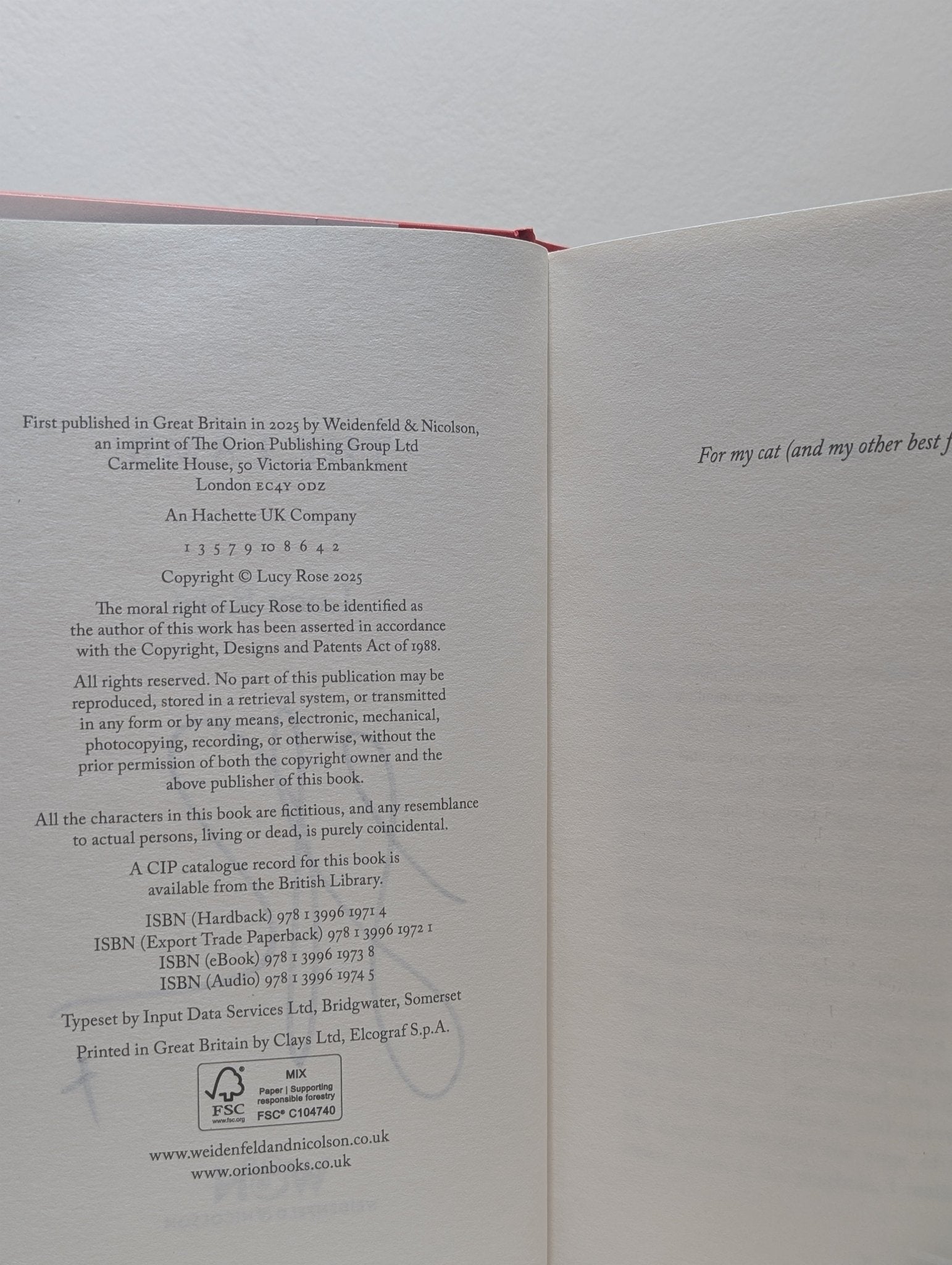 The Lamb by Lucy Rose (Signed First Edition) - Fialta Books
