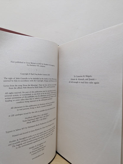 The Land of Lost Things by John Connolly (Signed First Edition with bookmark) - Fialta Books