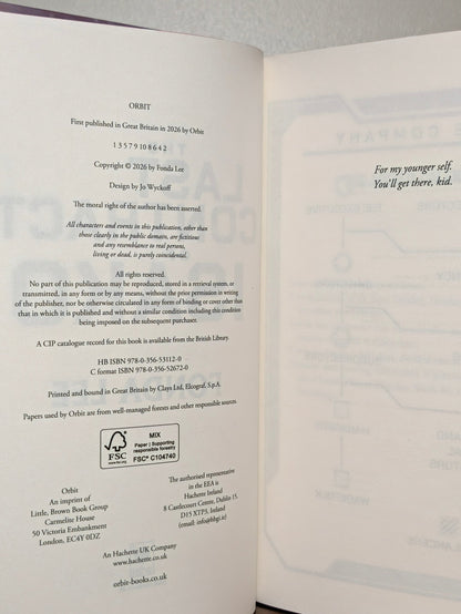 The Last Contract of Isako by Fonda Lee (Signed Edition with sprayed edges) - Fialta Books