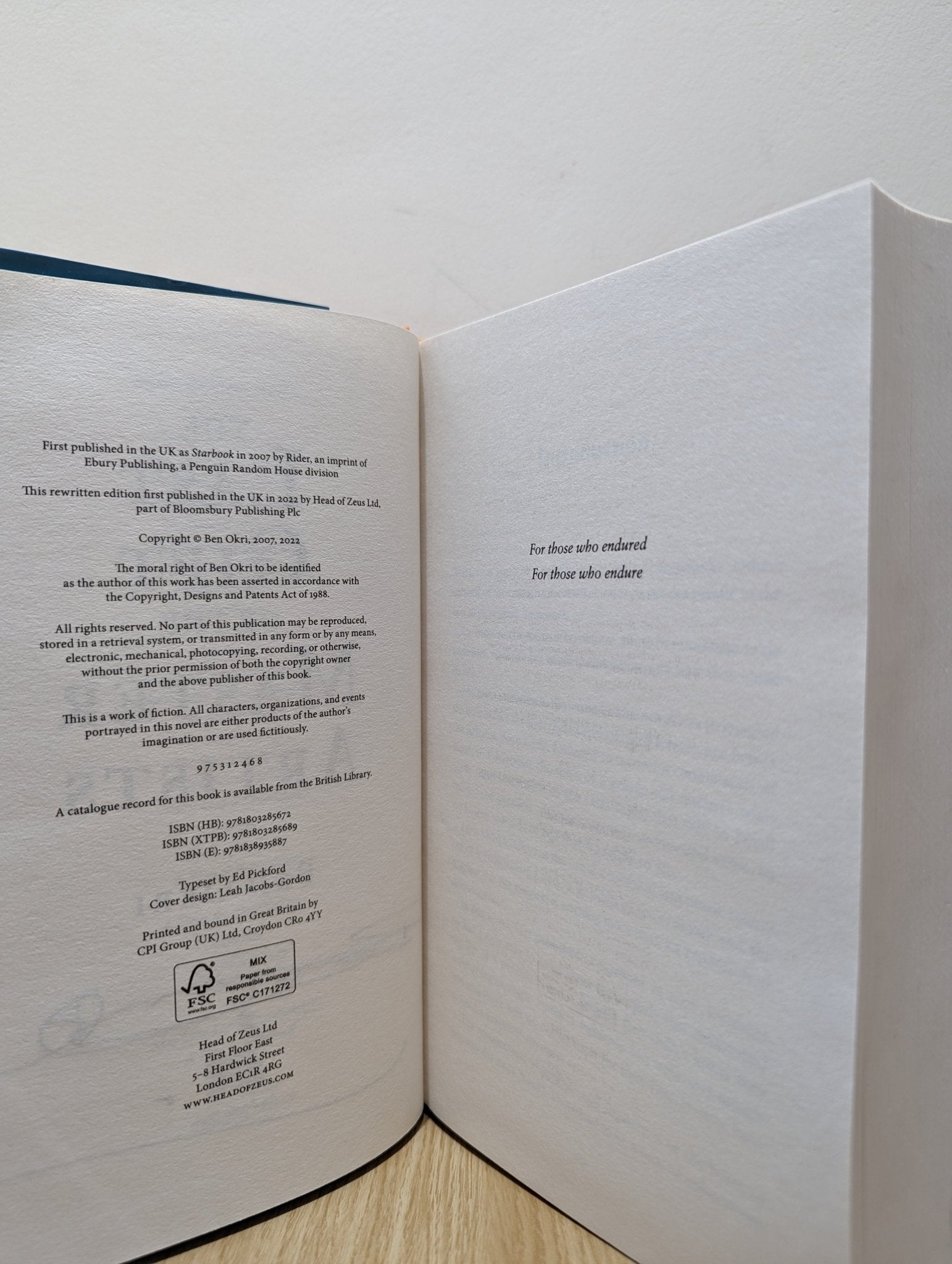 The Last Gift of the Master Artists by Ben Okri (Signed First Edition) - Fialta Books