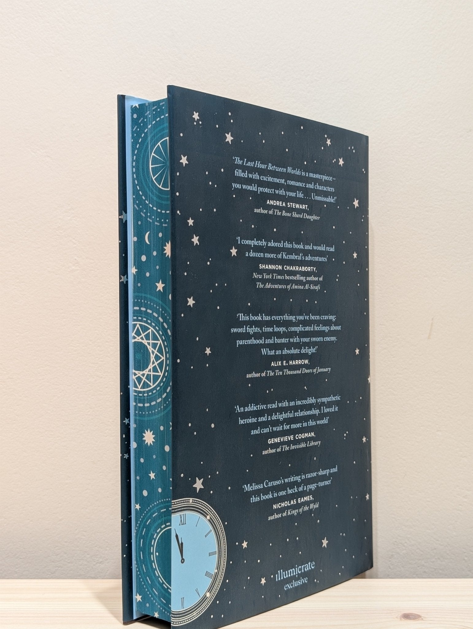 The Last Hour Between Worlds by Melissa Caruso (Signed First Edition with sprayed edges) - Fialta Books