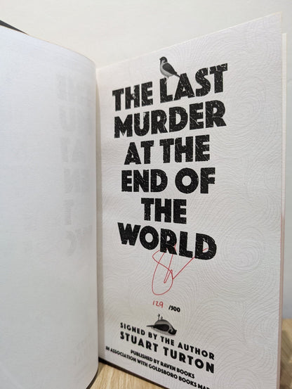 The Last Murder at the End of the World by Stuart Turton (Signed Numbered First Edition with sprayed edges) - Fialta Books