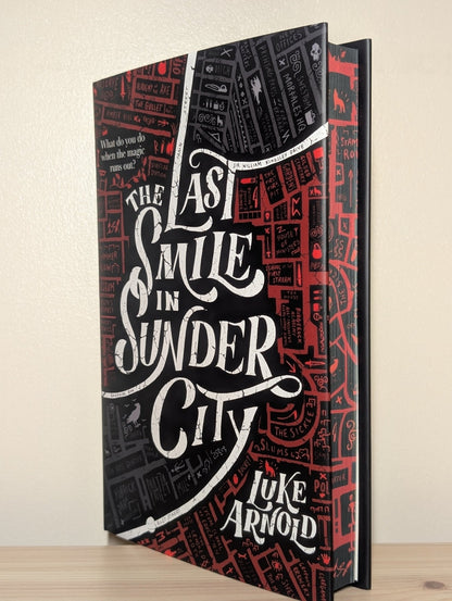 The Last Smile in Sunder City by Luke Arnold (Signed First Edition with sprayed edges) - Fialta Books