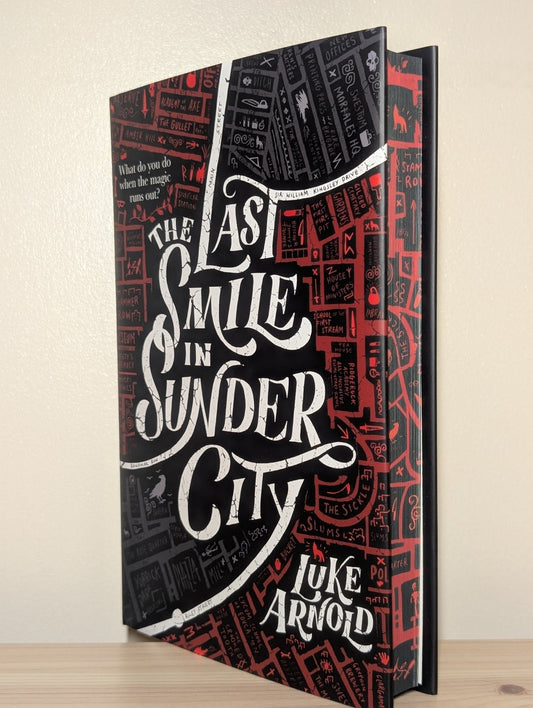 The Last Smile in Sunder City by Luke Arnold (Signed First Edition with sprayed edges) - Fialta Books