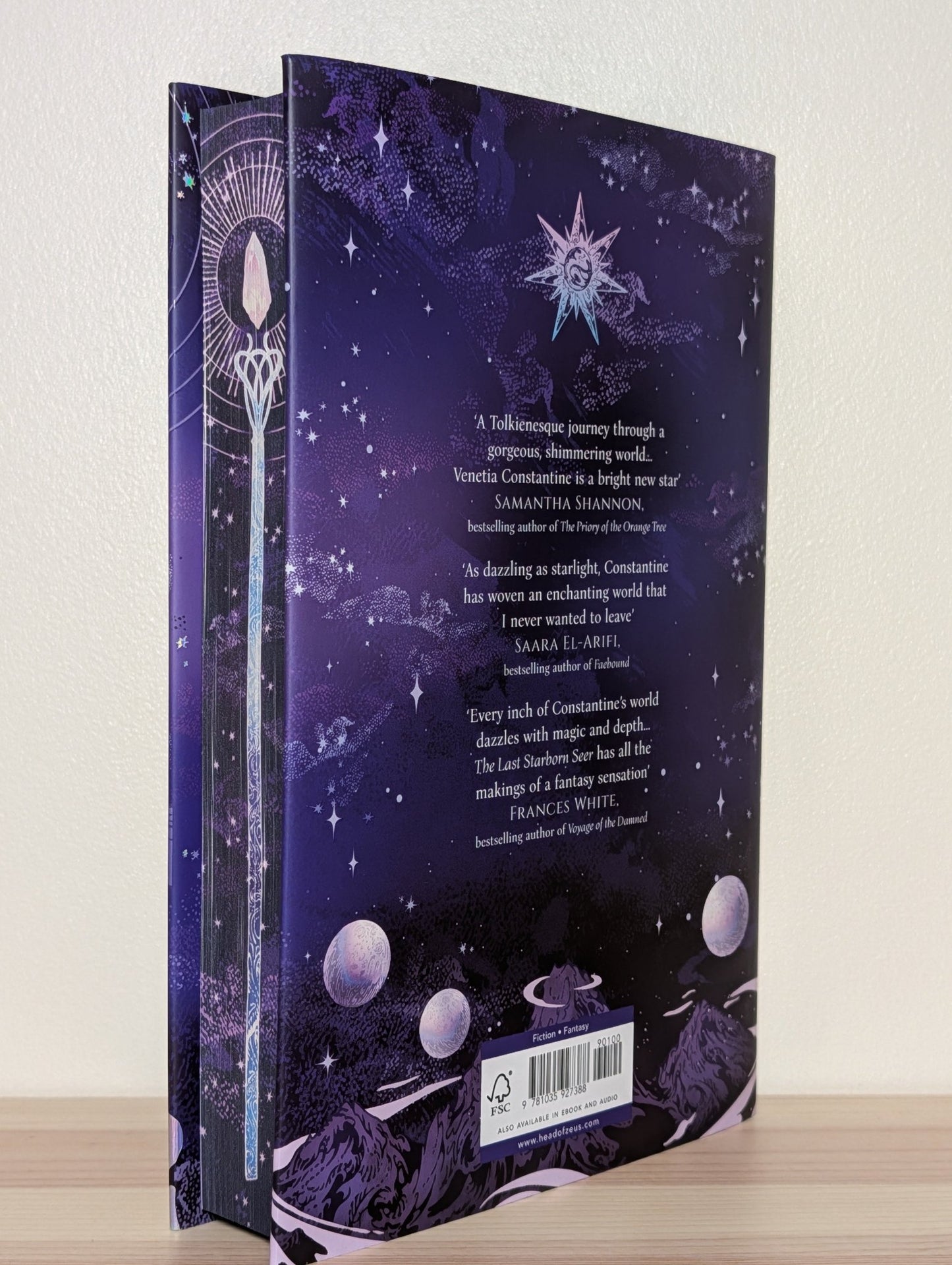 The Last Starborn Seer by Venetia Constantine (Signed First Edition with sprayed edges) - Fialta Books