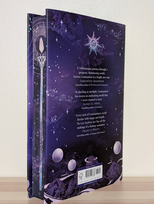The Last Starborn Seer by Venetia Constantine (Signed First Edition with sprayed edges) - Fialta Books
