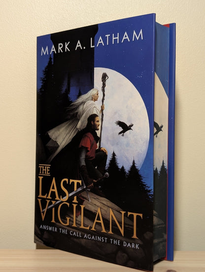 The Last Vigilant by Mark A. Latham (Signed First Edition with sprayed edges) - Fialta Books