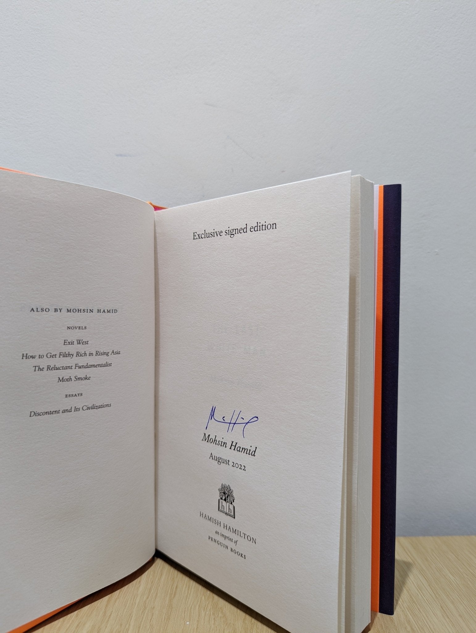 The Last White Man by Mohsin Hamid (Signed First Edition) - Fialta Books