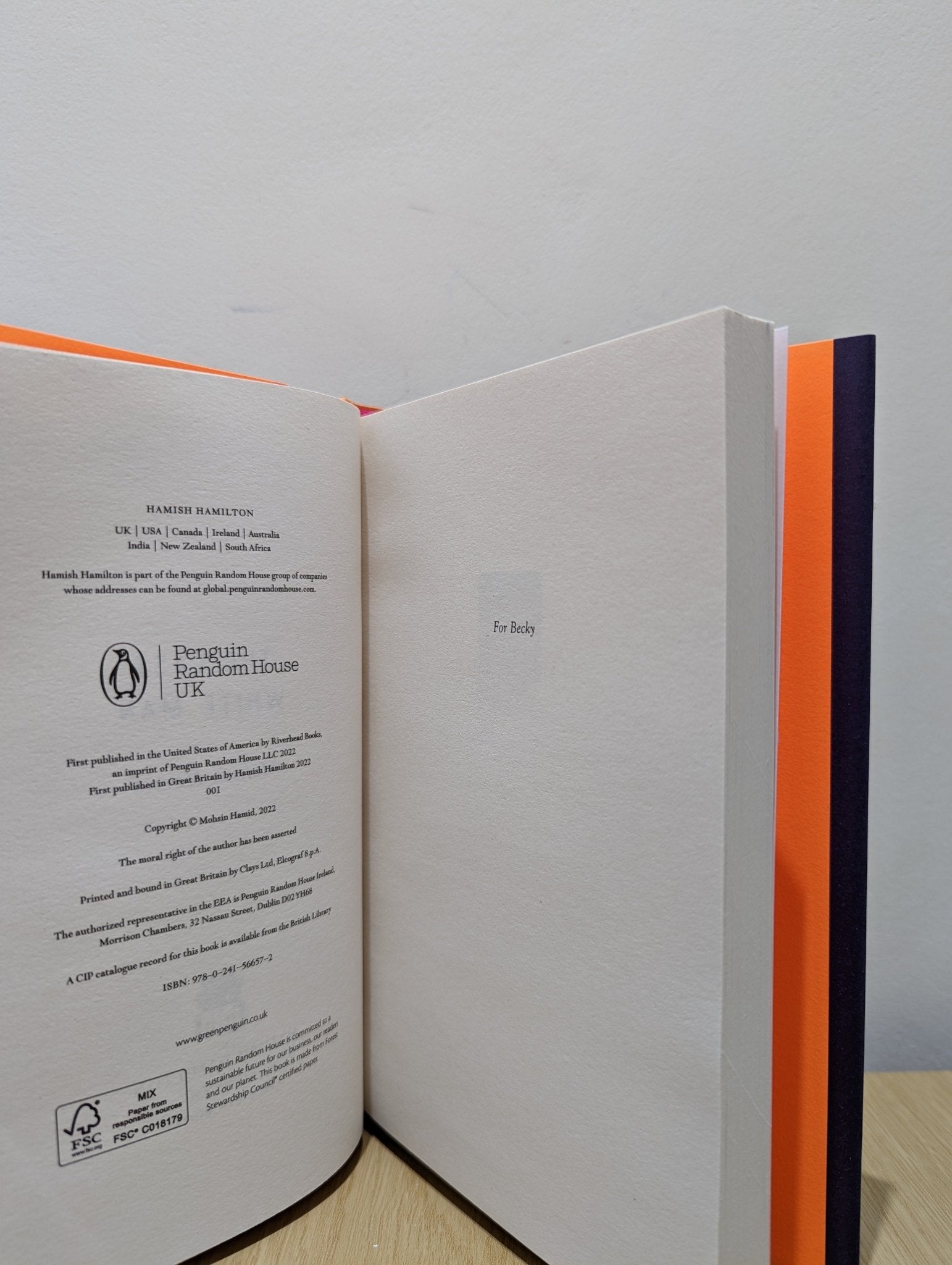 The Last White Man by Mohsin Hamid (Signed First Edition) - Fialta Books