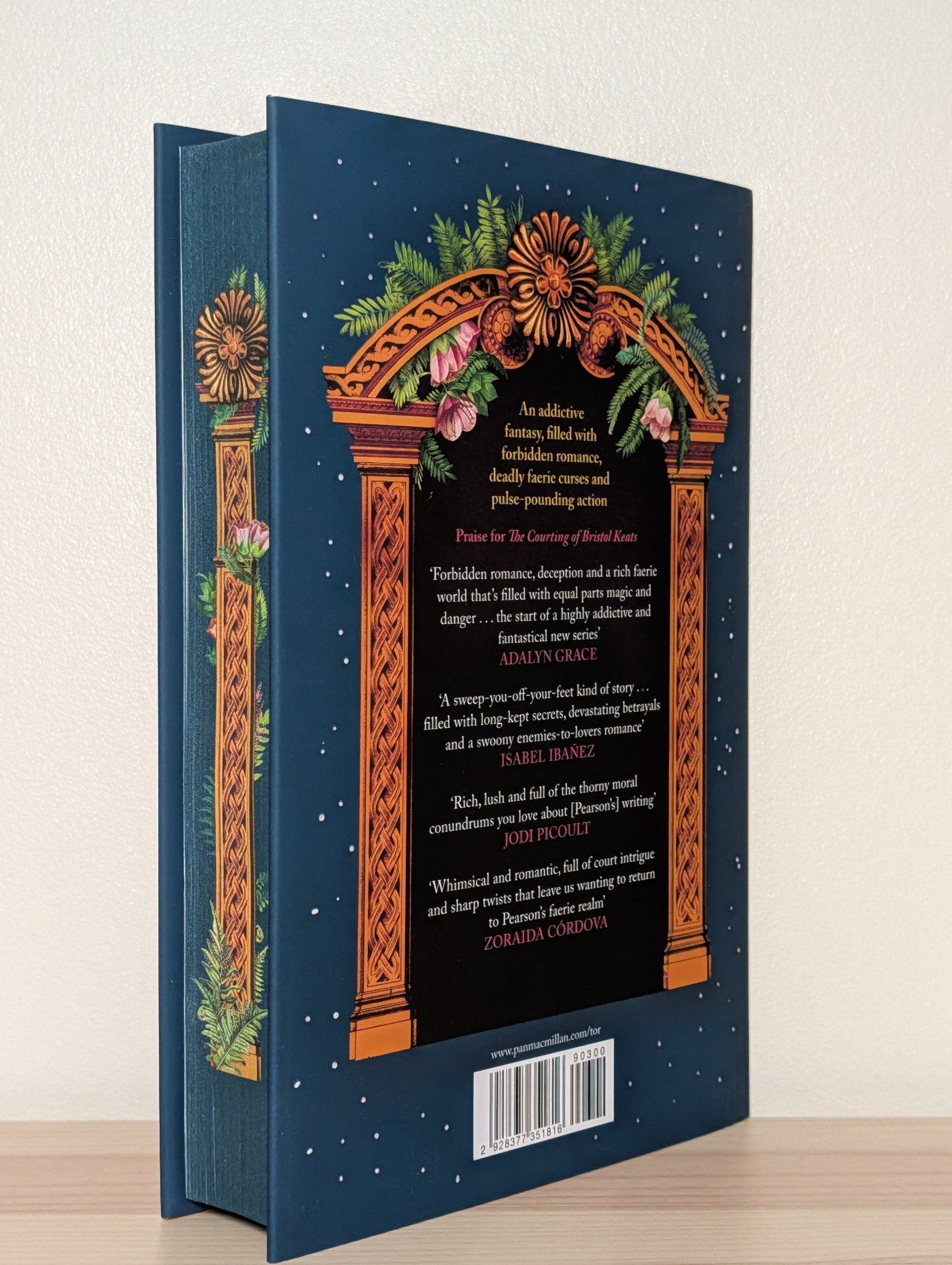 The Last Wish of Bristol Keats by Mary E. Pearson (Signed First Edition with sprayed edges) - Fialta Books